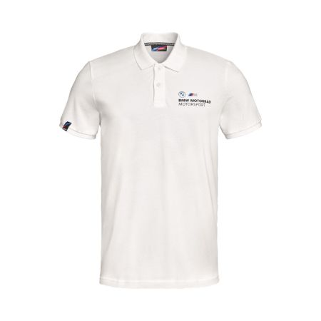 Motorsport 白色男款Polo衫