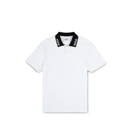 MINI 男裝 Polo 恤 - 白色