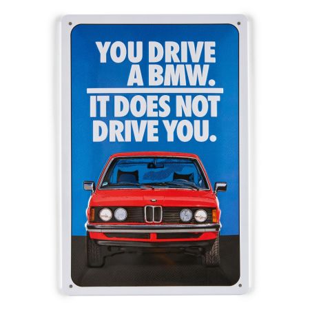 BMW 標語金屬牌