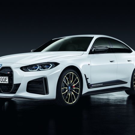 M Performance Frozen Black 車門側貼紙, i4 G26 LCI (含安裝服務)